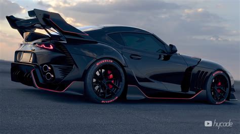 The car is a mid-engine, two-seater sports coupe with a 5. . Hycade widebody